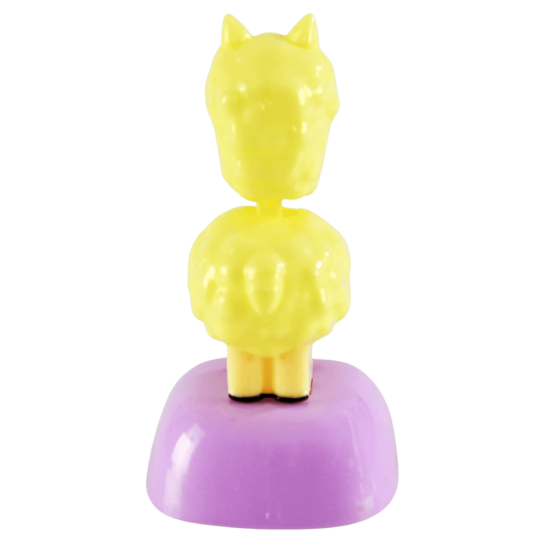 Solar Powered Alpaca Bobble Head