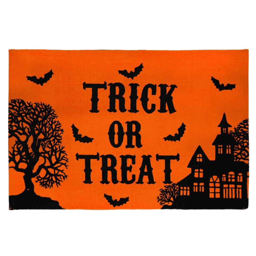 Trick or Treat Dhurrie Mat