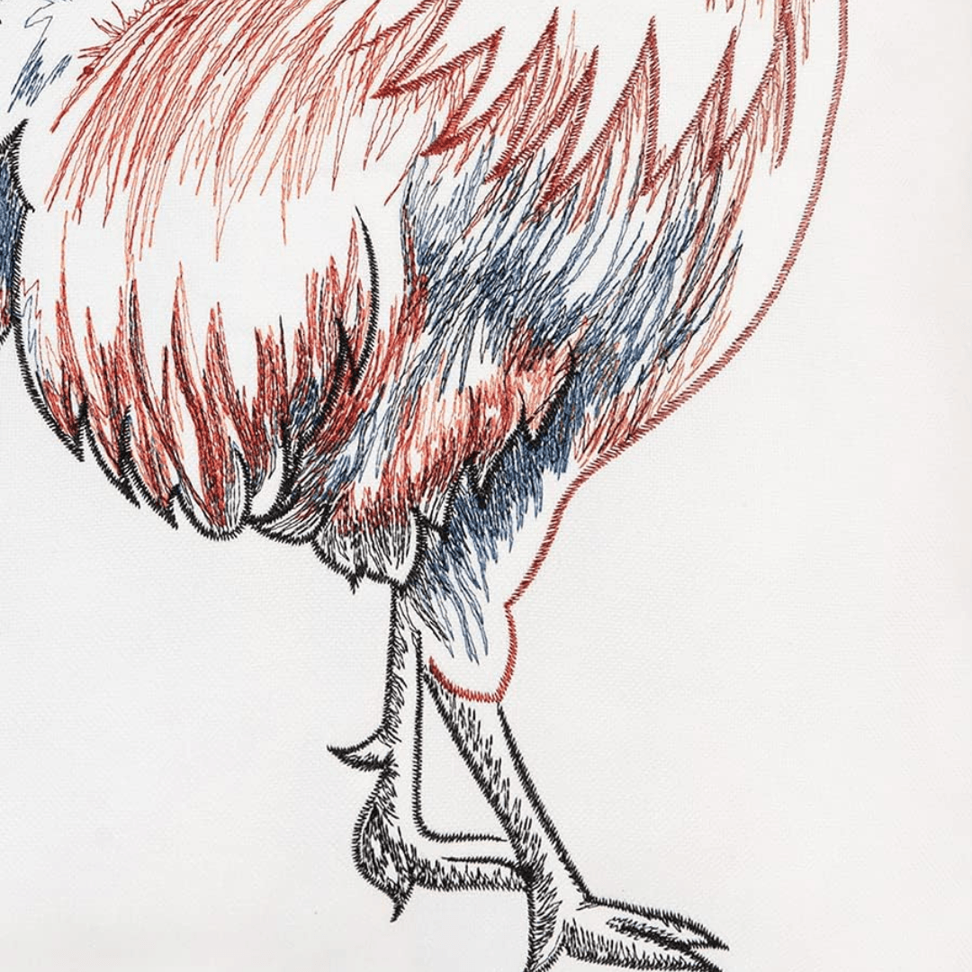 Rooster Strut Pillow