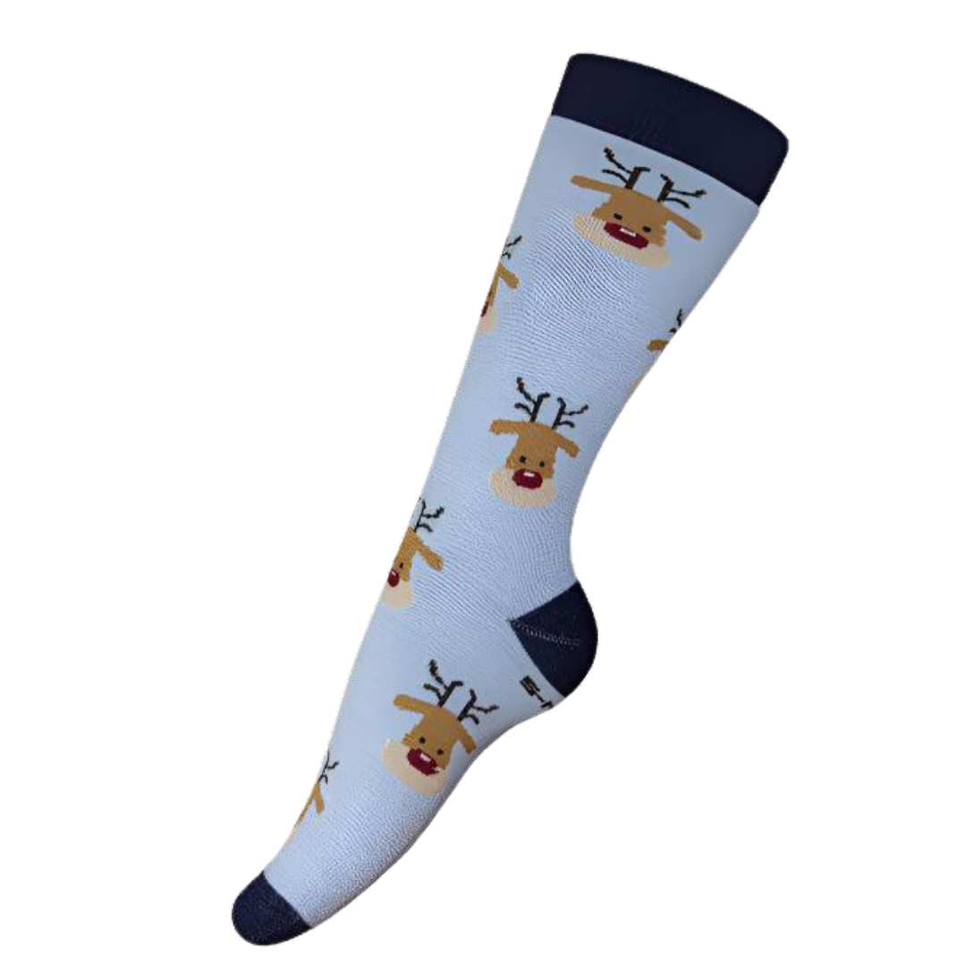 Reindeer Crew Alpaca Socks
