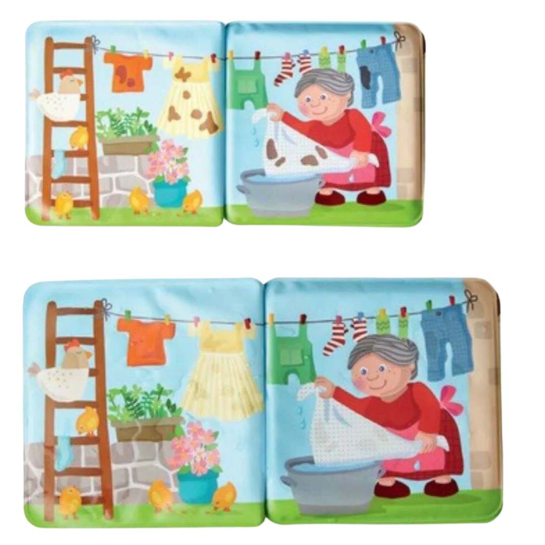 Farm Animal Magic Color Changing Wash Away Bath Book