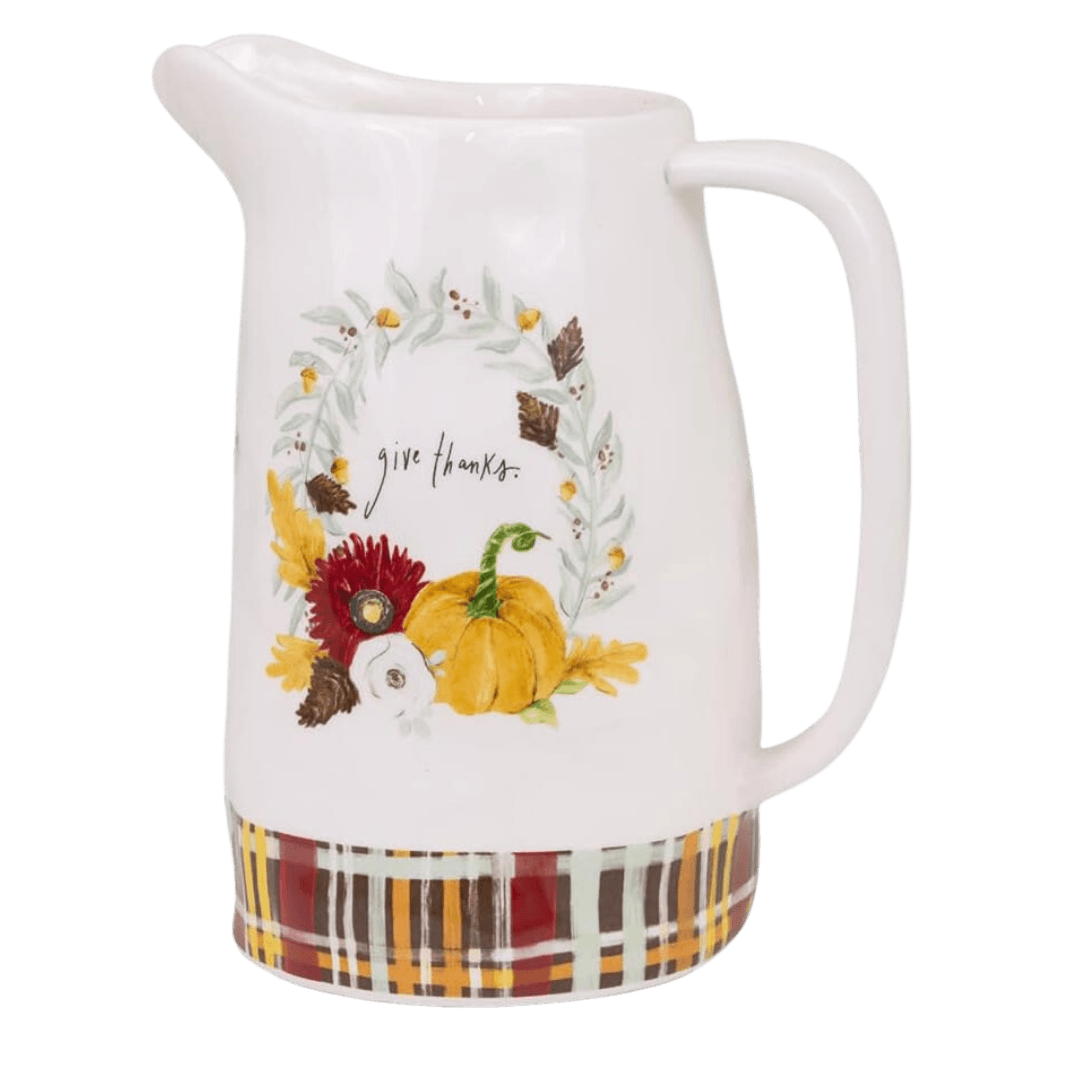 Fall All Over Ceramic Pitcher