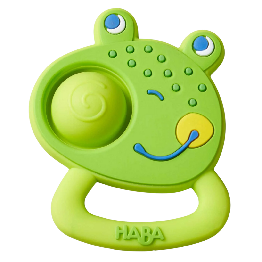 Popping Frog Silicone Teething Toy