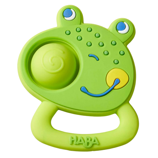 Popping Frog Silicone Teething Toy