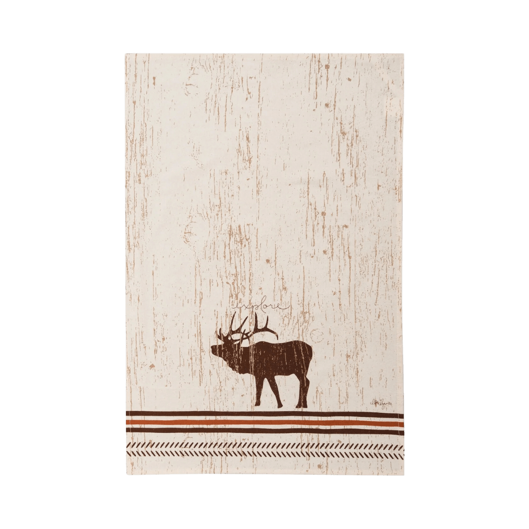 Striped Arrow Elk Kitchen Towel