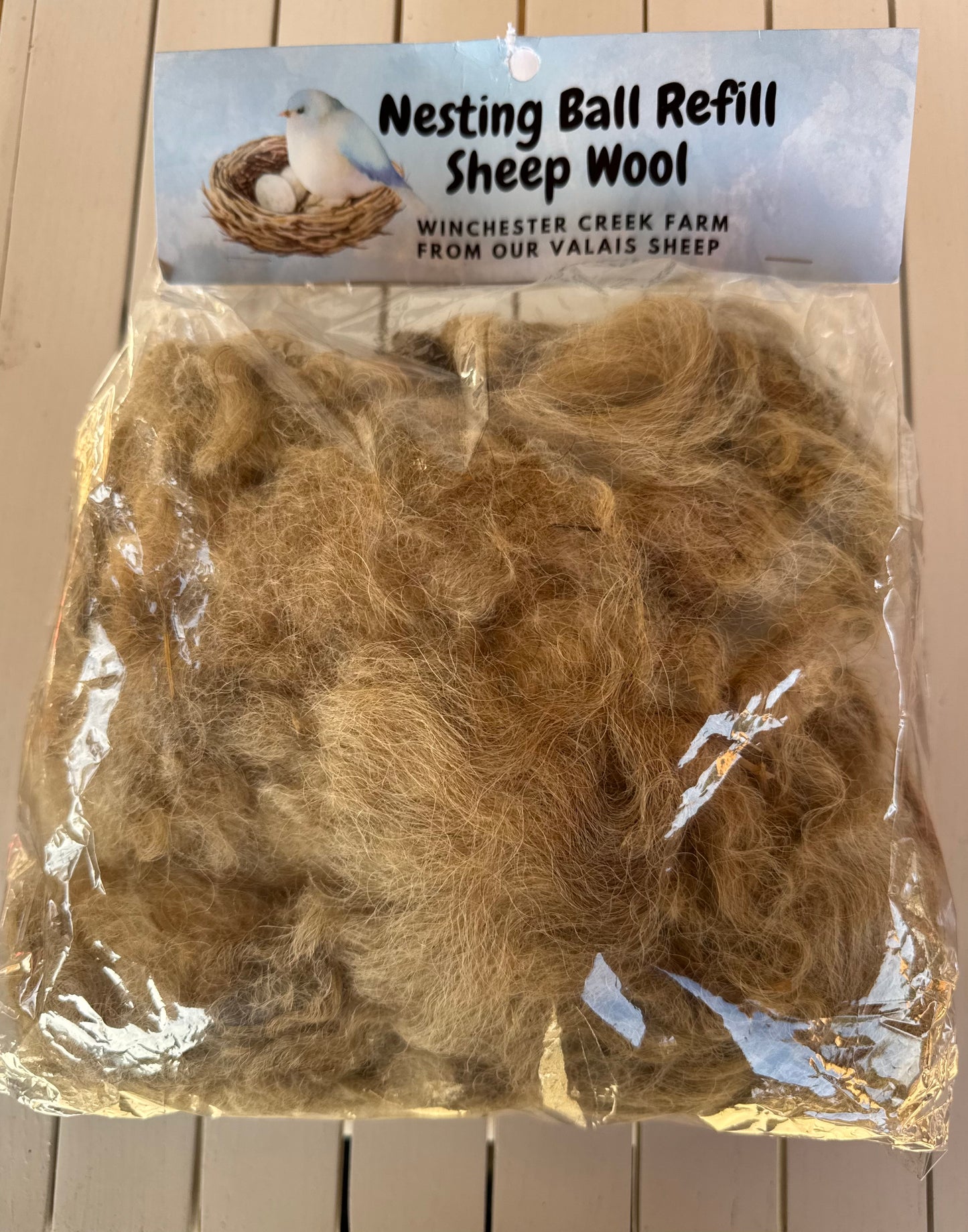 Nesting Ball Sheep Wool Refill 5.0 oz Package