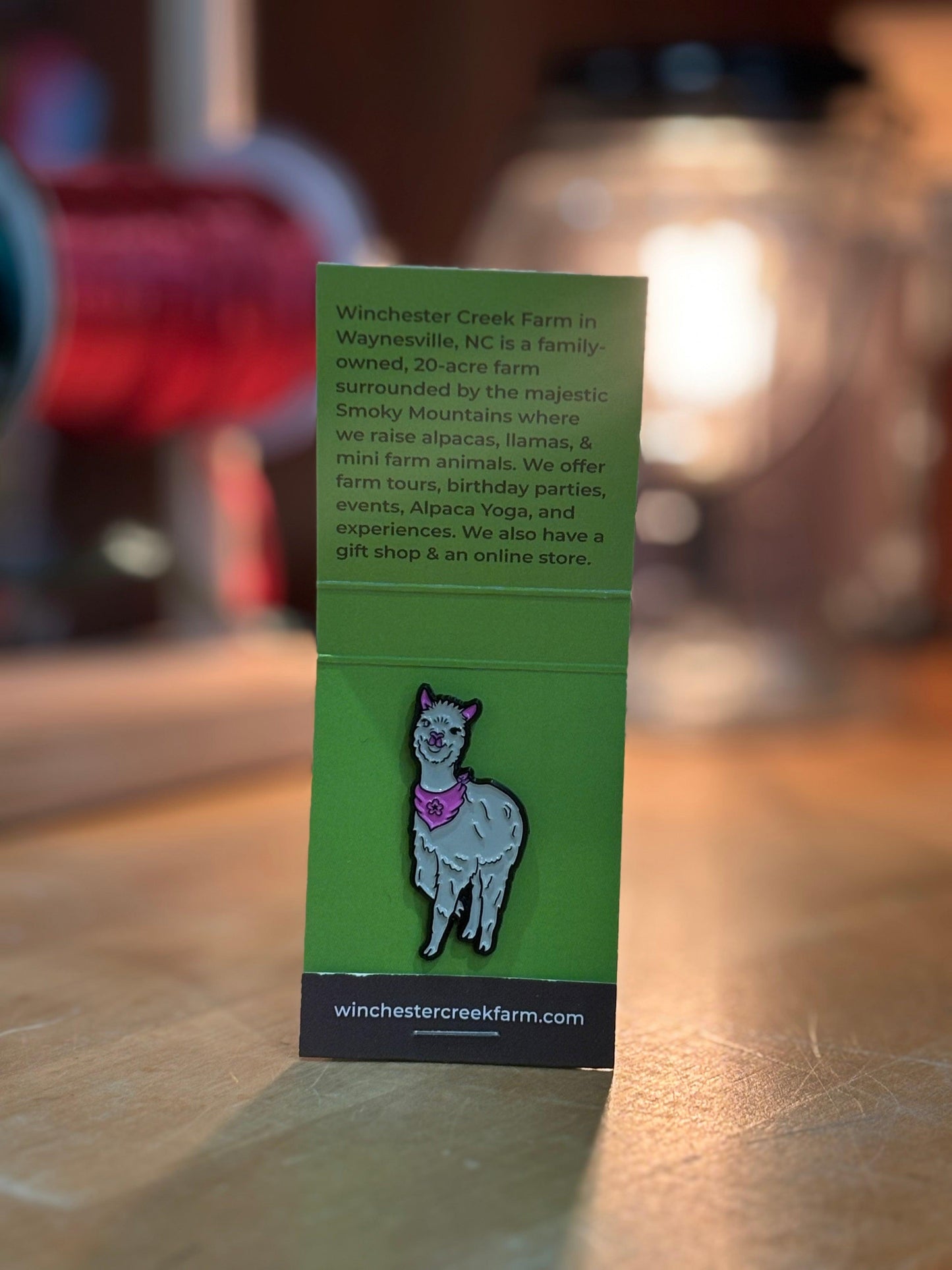 Matchbook Collectible Pin Tink