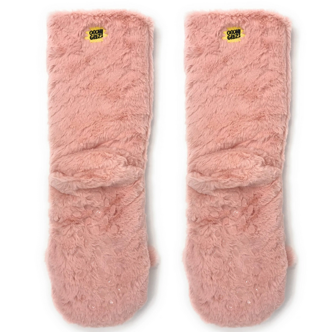 Pink Piggy Gripper Slipper Socks