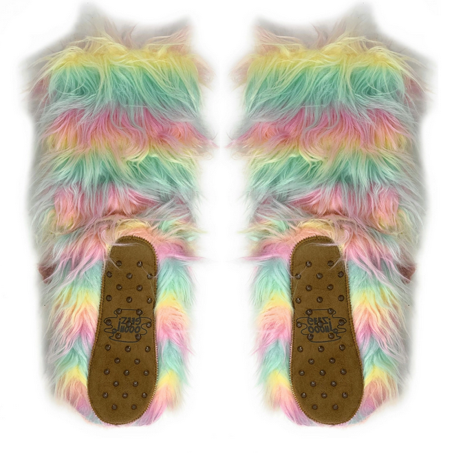 Funky Unicorn Gripper Slipper Socks