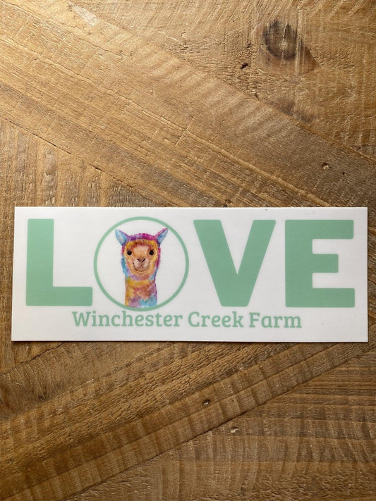 Love WCF Sticker