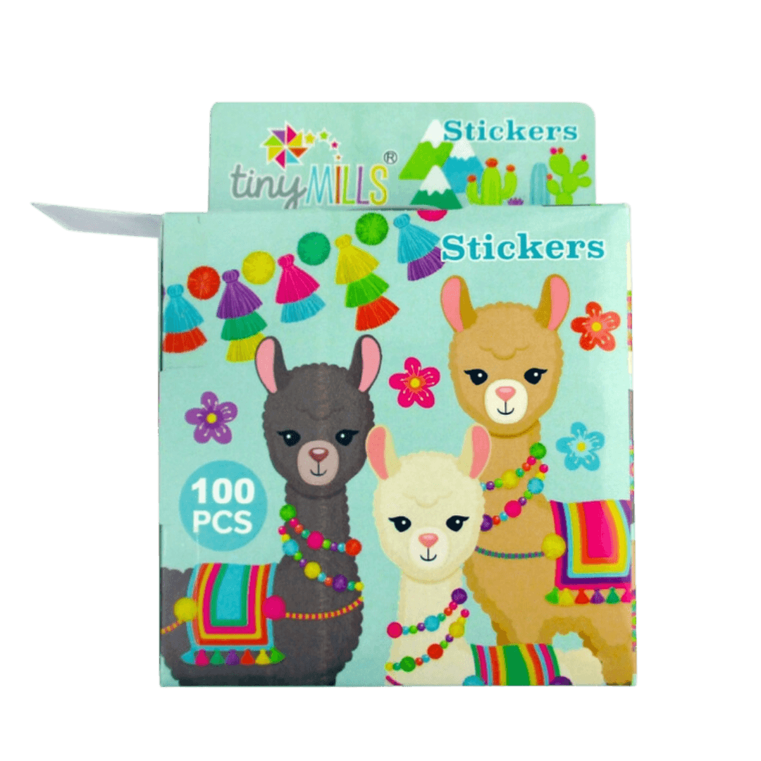 Alpaca Stickers 100 pcs