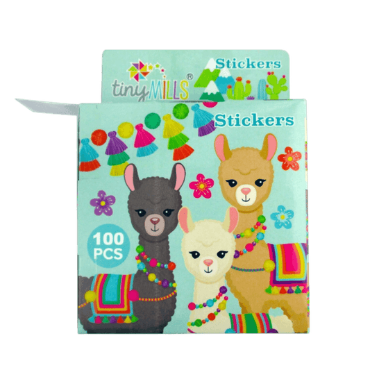 Alpaca Stickers 100 pcs