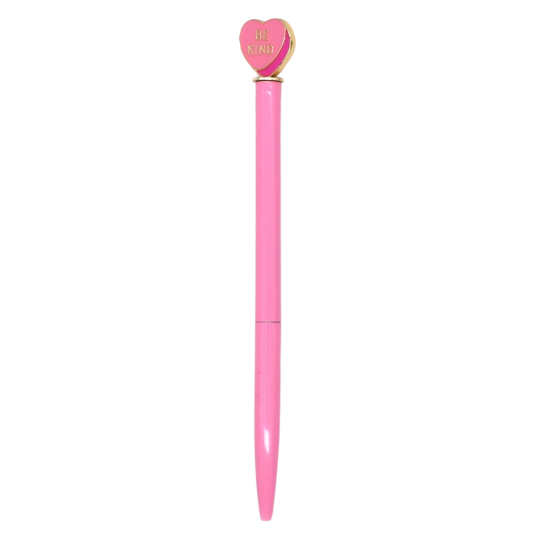 Enamel Heart Charm Pen