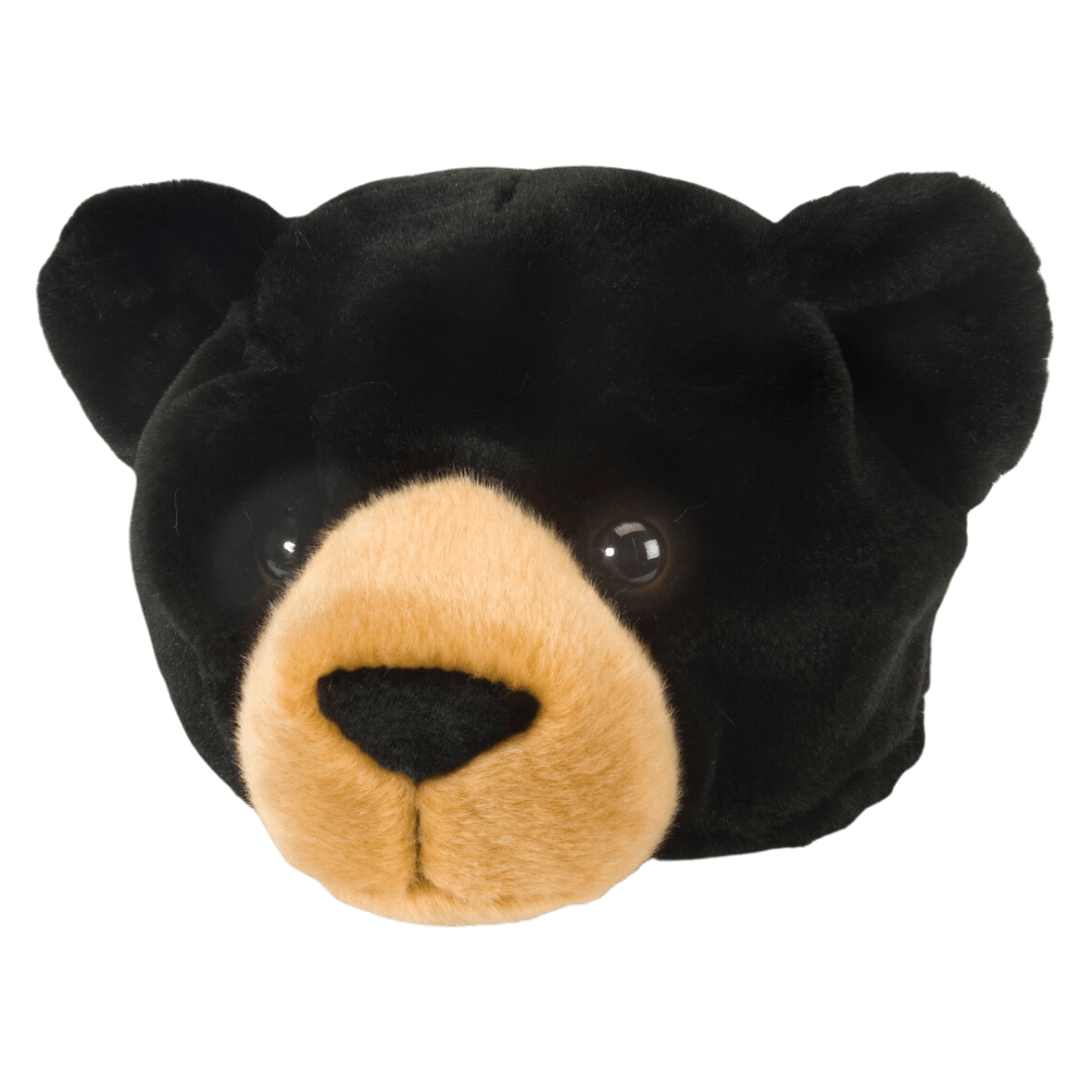 Black Bear Plush Hat