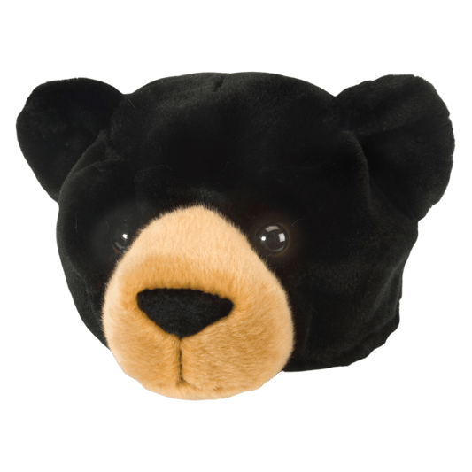 Black Bear Plush Hat