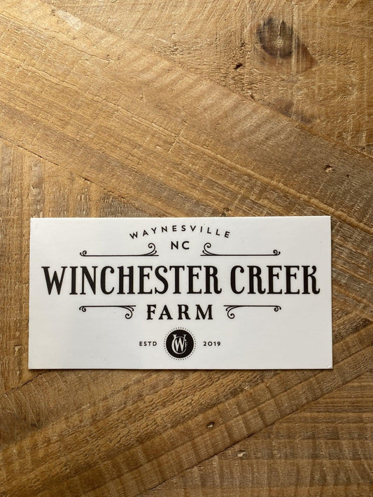 Winchester Creek Farm Sticker