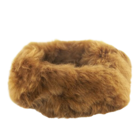 Alpaca Monaco Caramel Plush Headband