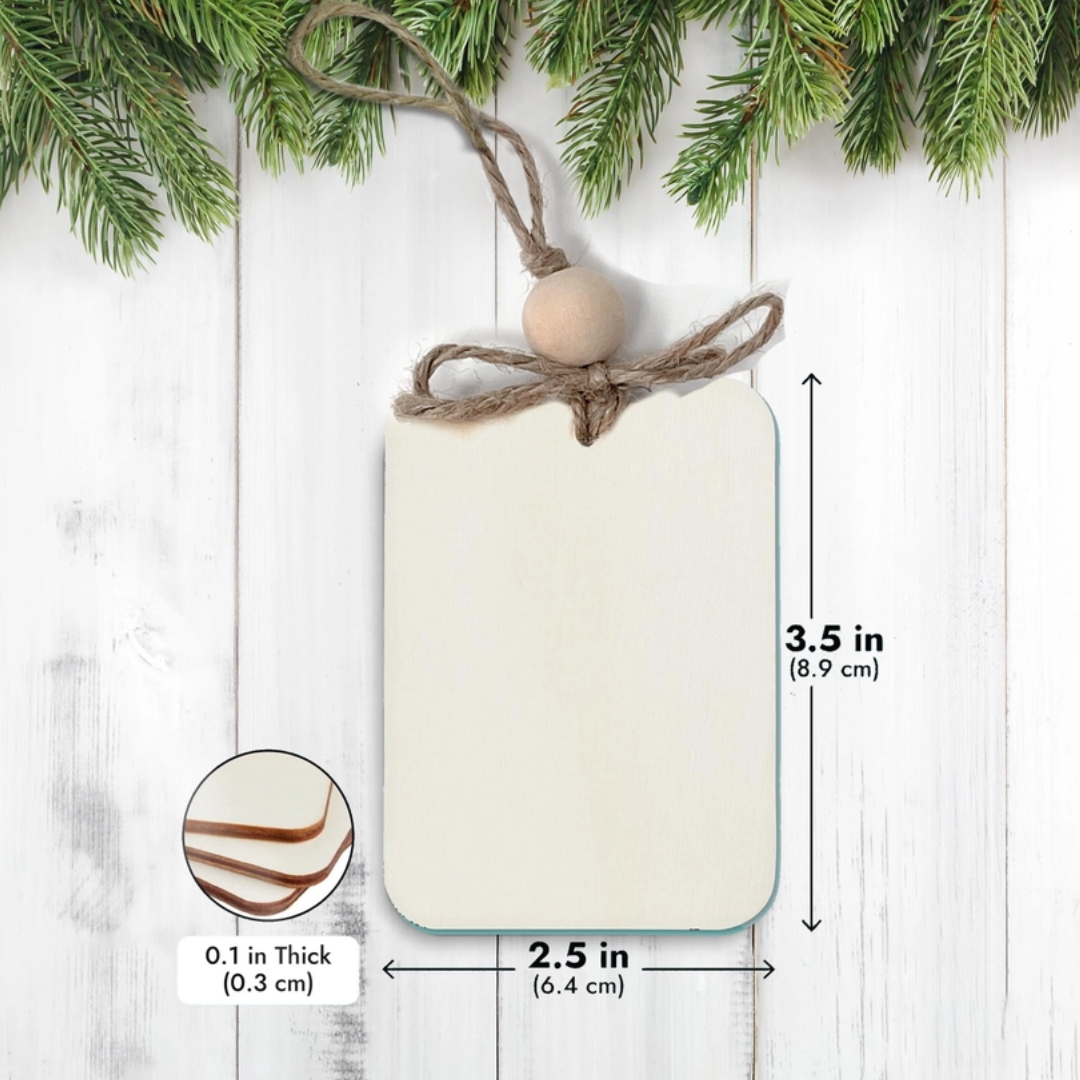 Charlie Brown Rustic Tree Ornament