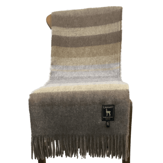 Agate Cherokee Alpaca Throw Blanket 72” x 48”