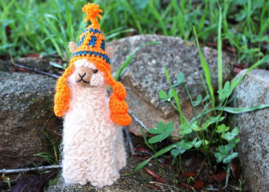 Chullo Hat for Your 5" Alpaca Plush