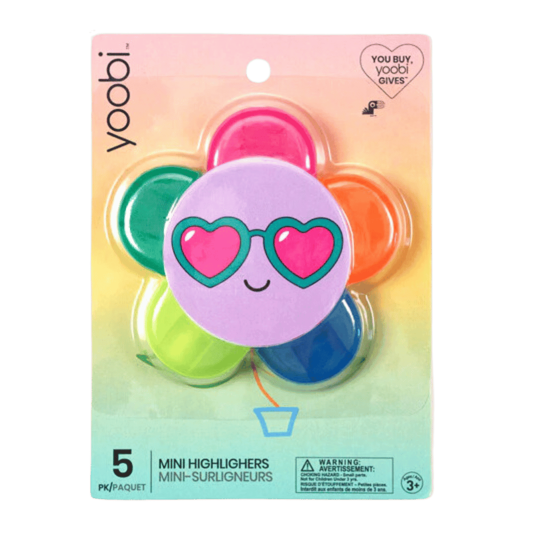 Yoobi Highlighter Flower Novelty