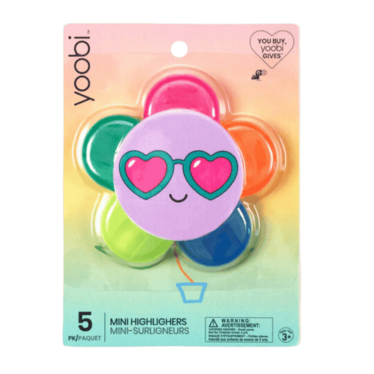 Yoobi Highlighter Flower Novelty