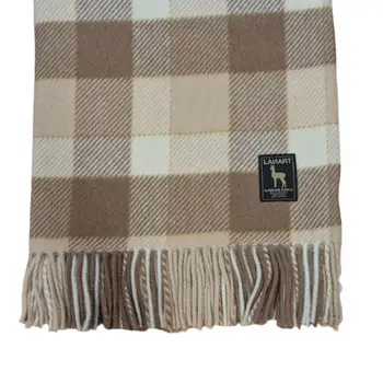 Beartooth Fawn Alpaca Throw