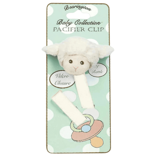 Lamby Lamb Pacifier Clip