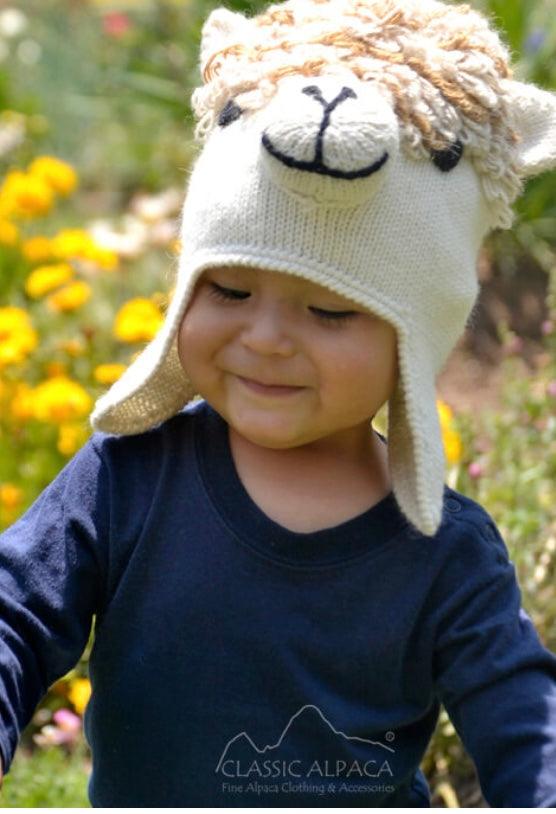 Alpaca Kids - Alpaca Hats with Ear Flaps