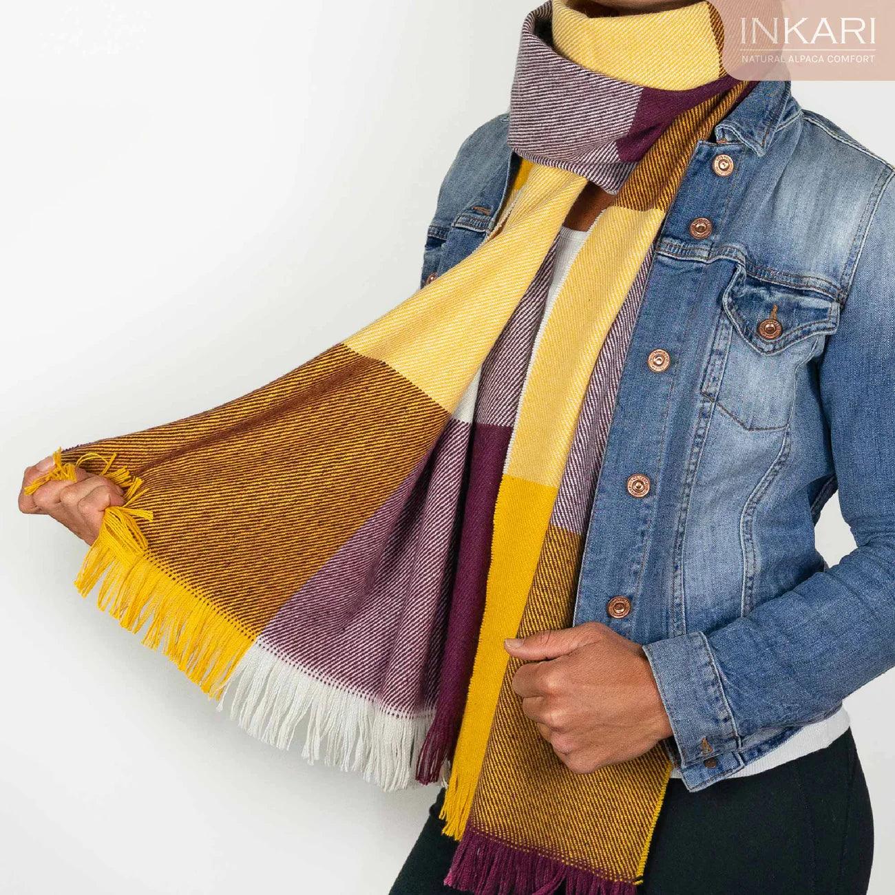Alpaca Scarf Monet