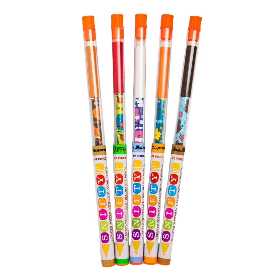 Munchy Monsters Pencil Topper - 5 pack