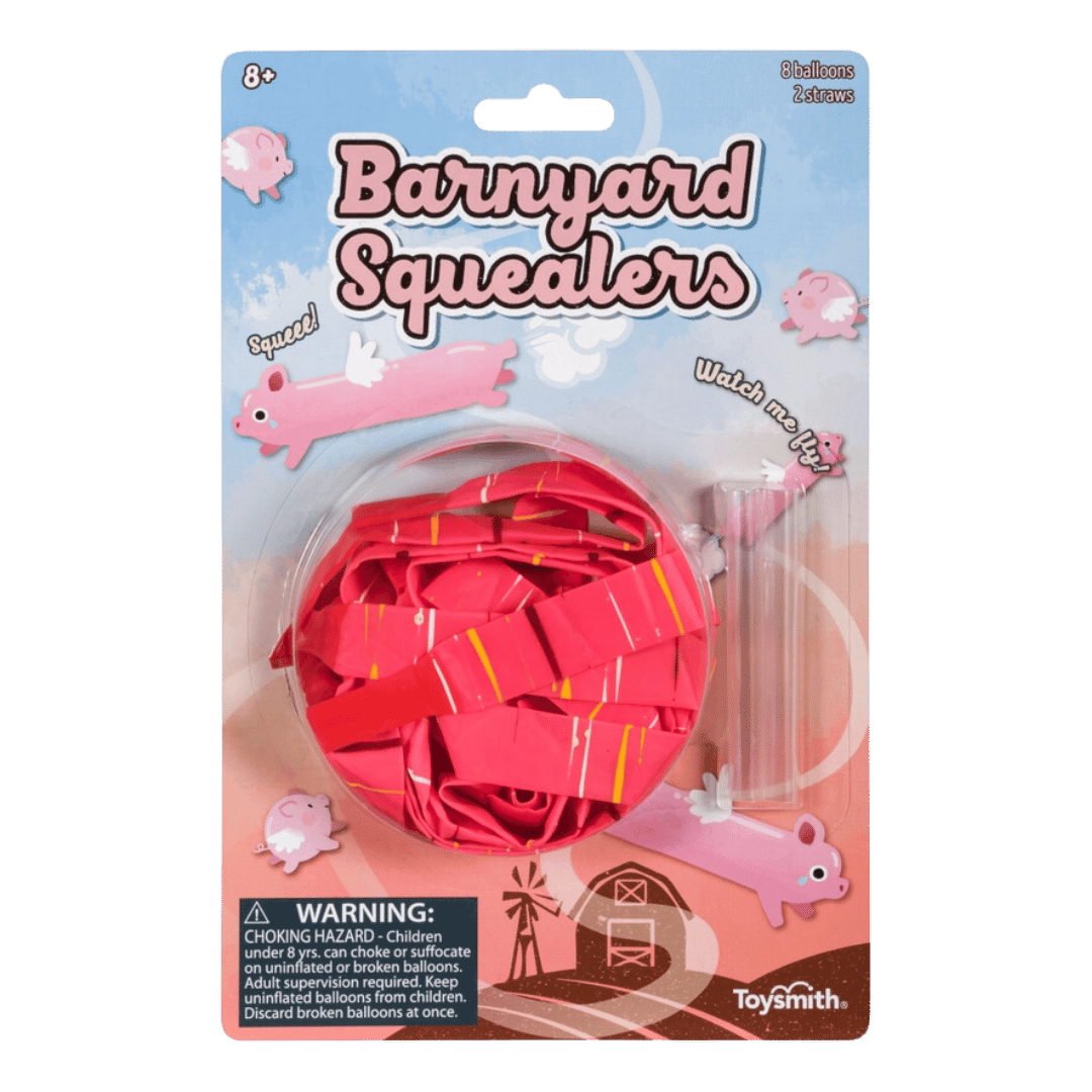 Farm Fresh Barnyard Squealer Balloons That Squeal & Fly
