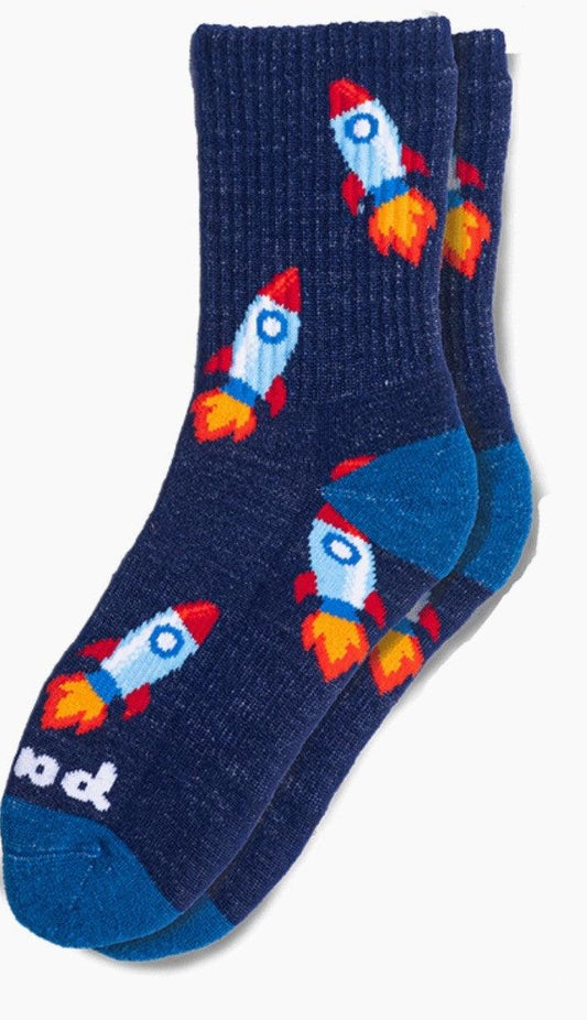 Kid’s Crew Rocket Pacas Socks