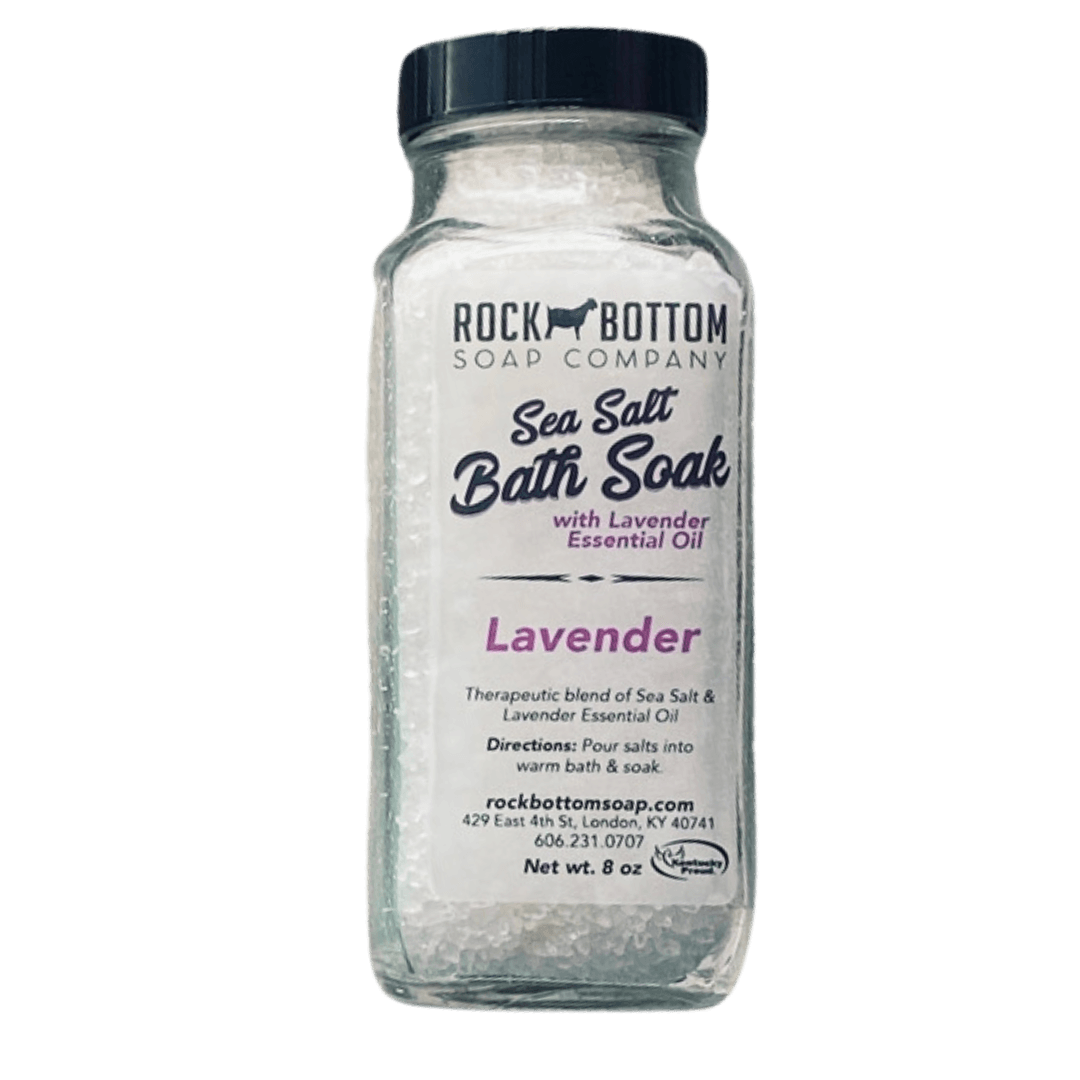 8 Oz Bath Salts Lavender Winchester Creek Farm