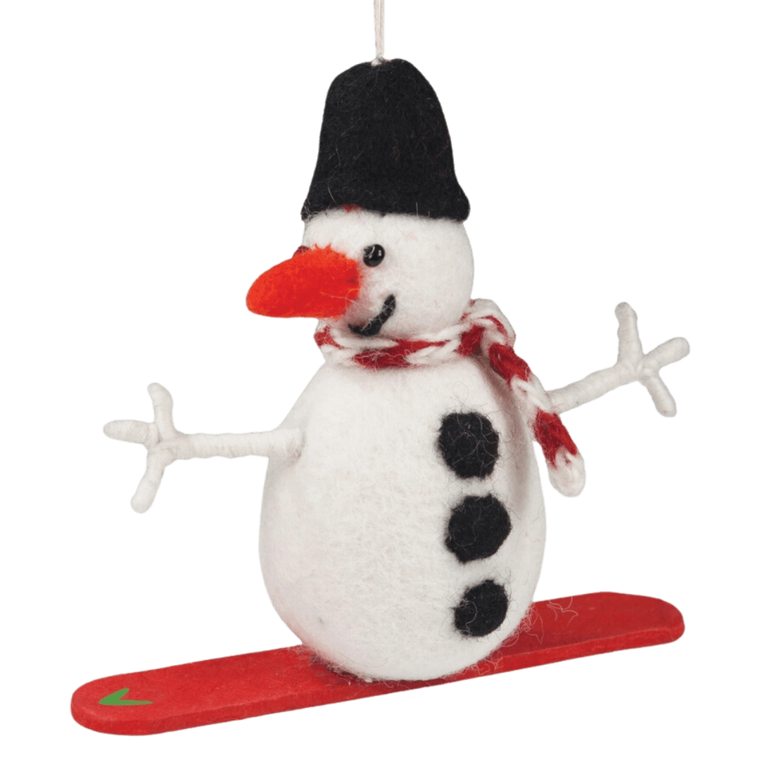 Assorted Wool Ornaments