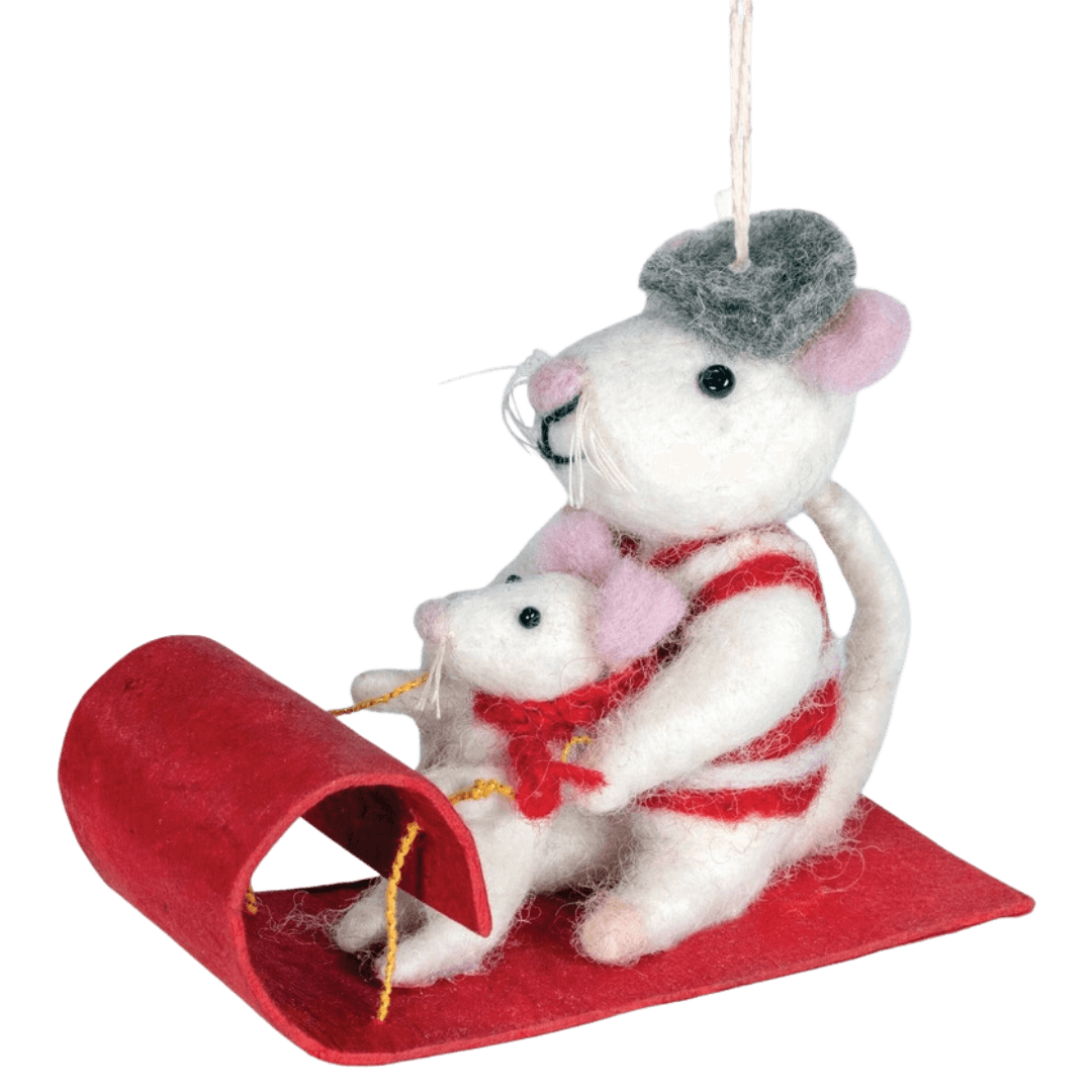 Assorted Wool Ornaments
