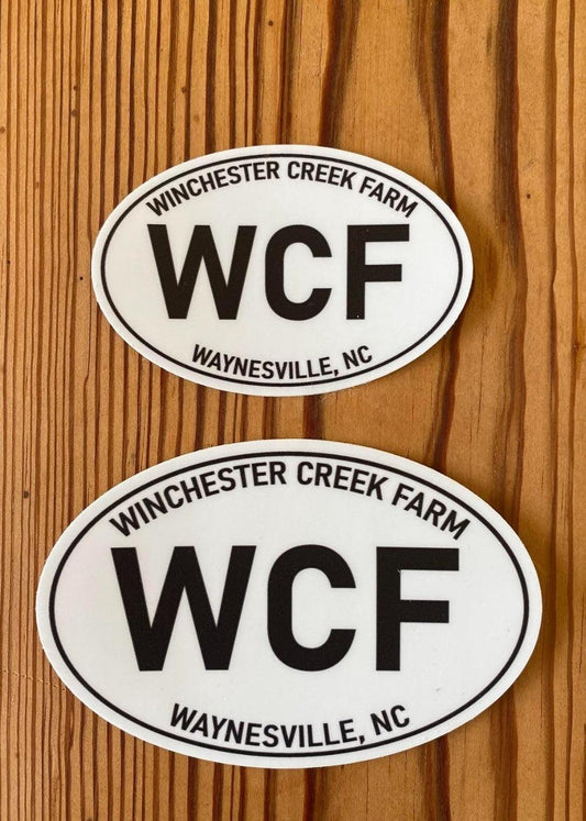WCF Custom 3" Sticker Decals