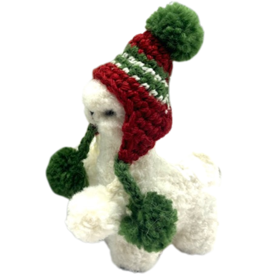 Alpaca with Winter Hats- 3.5”