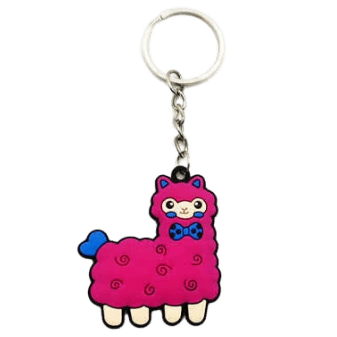 Alpaca Tag Key Chain