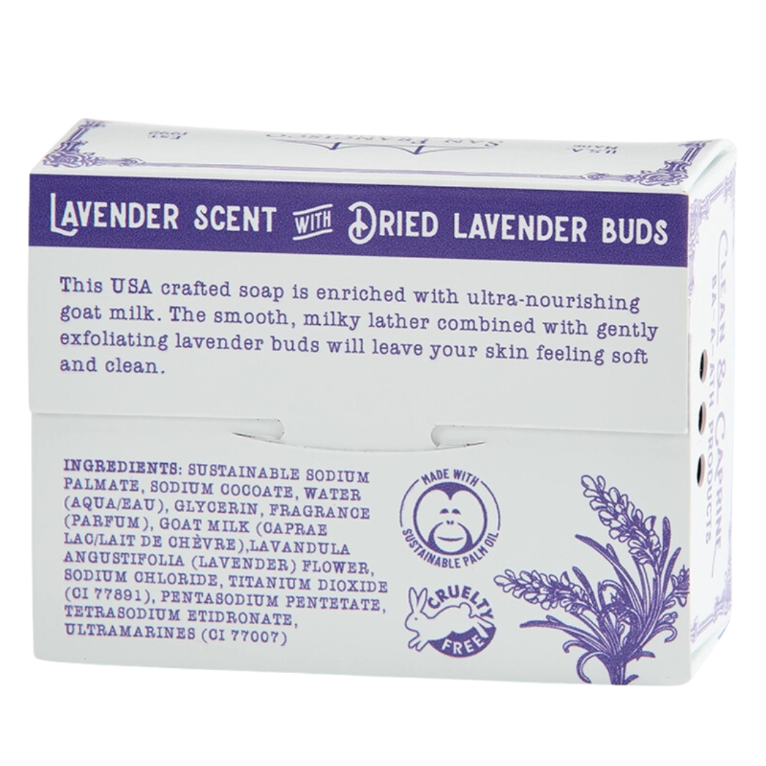 Lavender Goat Milk 5oz Pressed Bar Soap