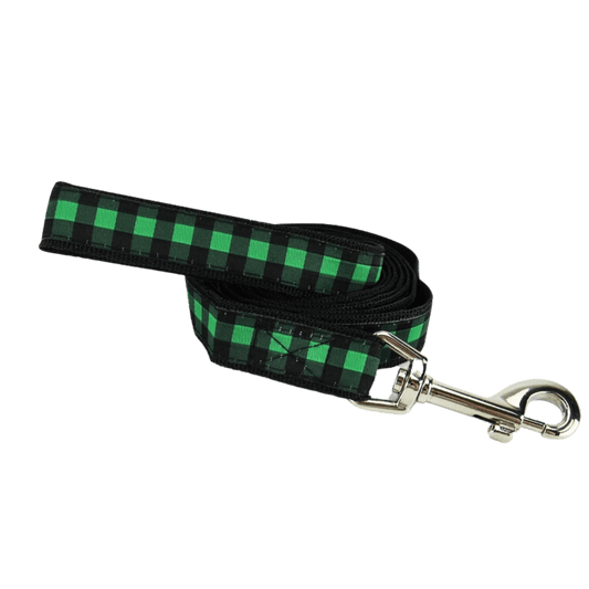 Buffalo Plaid Dog Leash - Small