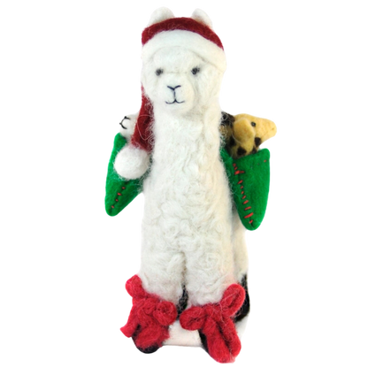 Alpaca Noel Santa