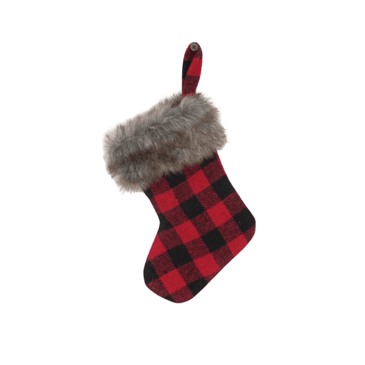 Buffalo Check Stocking Ornament