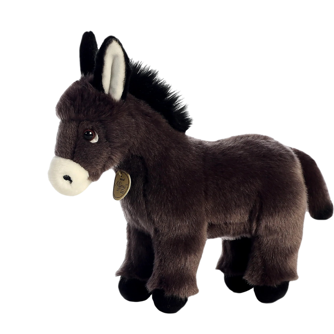 11” Donkey Foal Plush