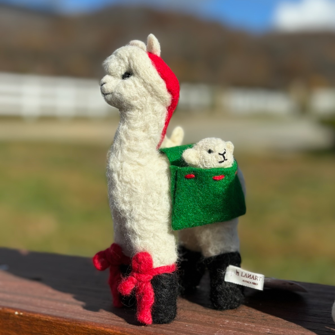 Alpaca Noel Santa