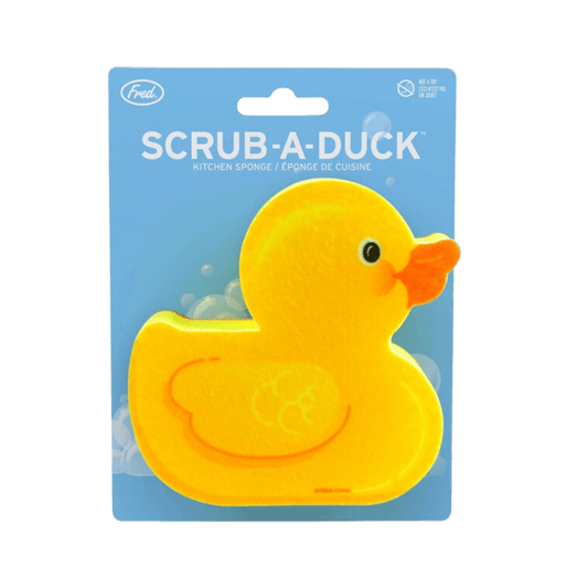 Yellow Duck Scrub-A-Dub Sponge