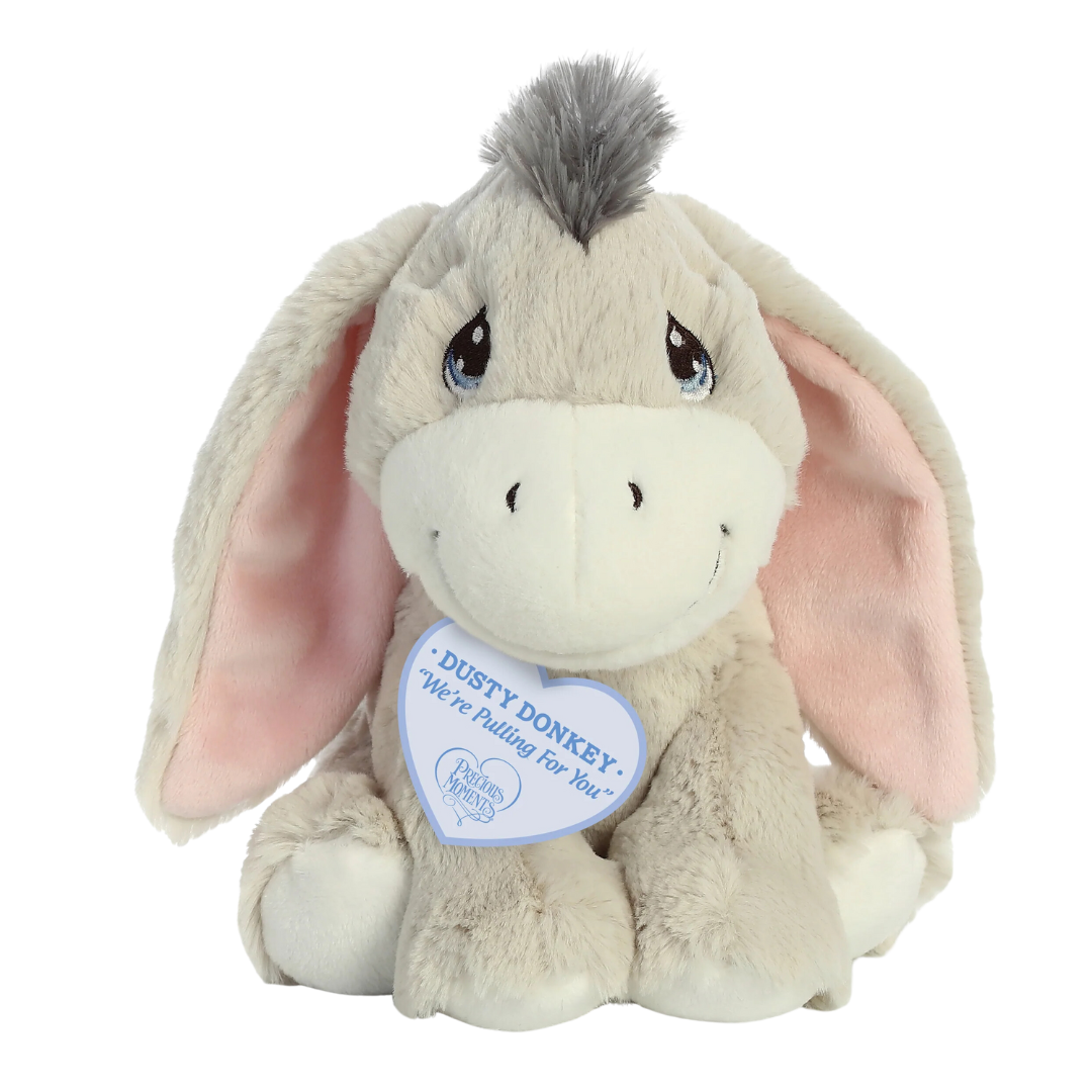 Precious Moments 8.5” Dusty Donkey Plush