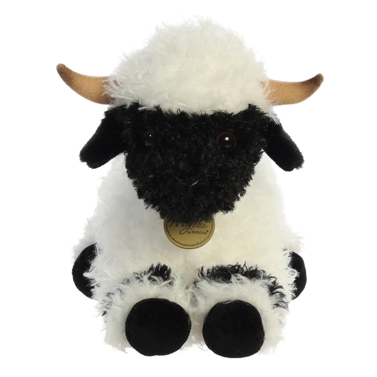 9” Valais Blacknose Sheep Plush