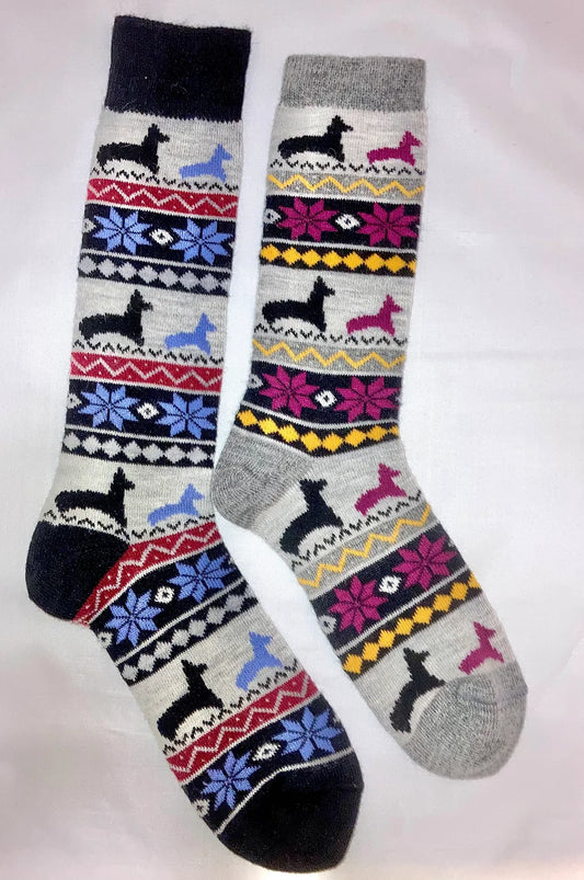 Nordic Alpaca Socks