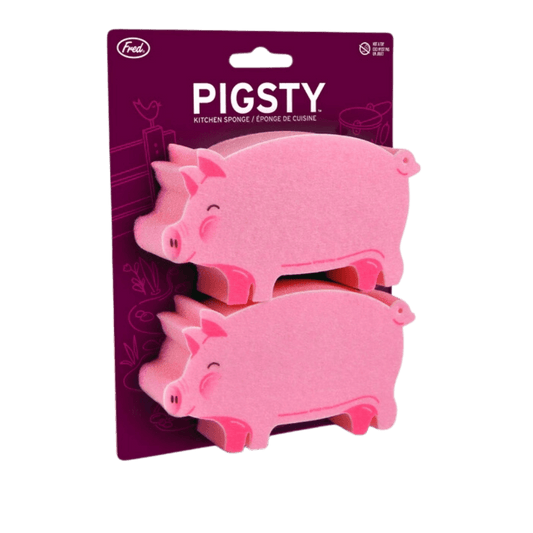 Pink Pigs Sponges